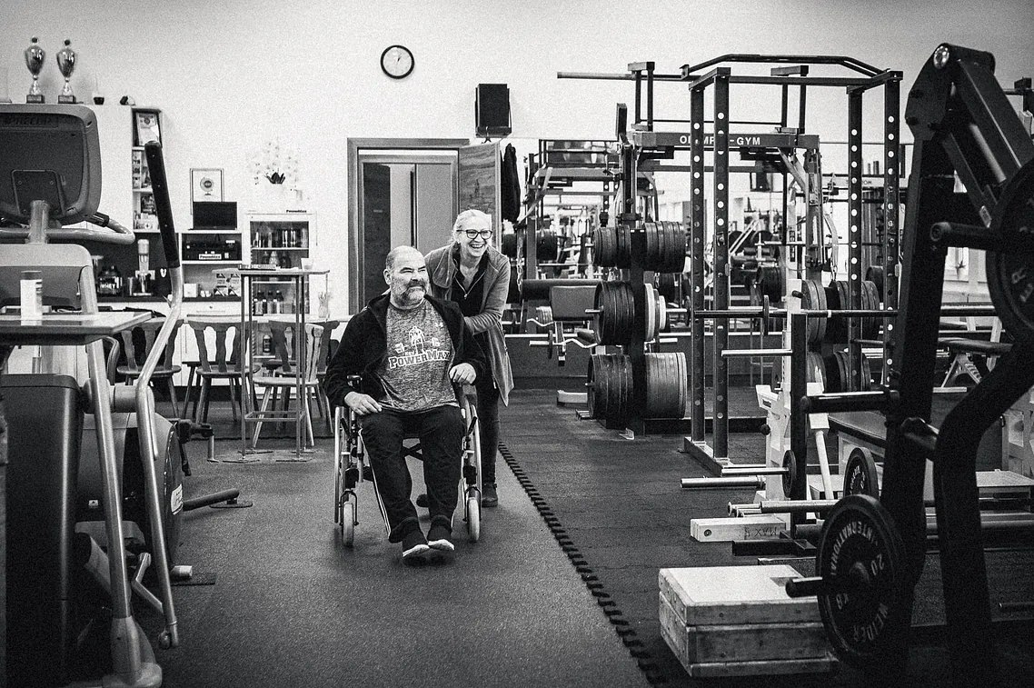 Markus GEHT erstmals wieder in sein PowerMax-Gym am 9. April 2021